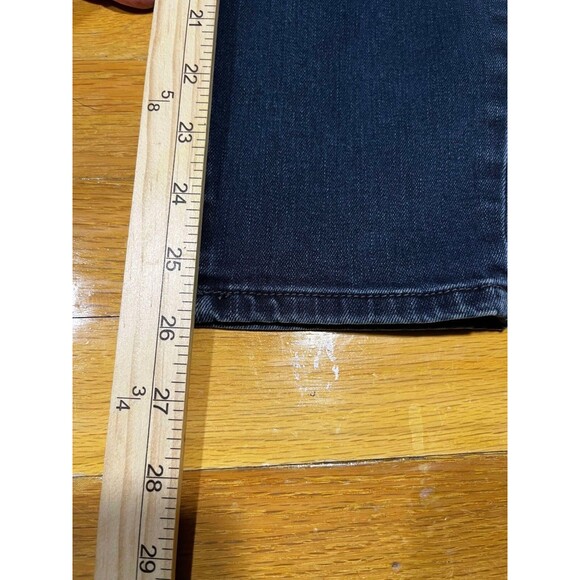 Kut From The Kloth Jeans Womens 10 Straight Blue Distressed Denim Grunge Casual - Picture 8 of 10
